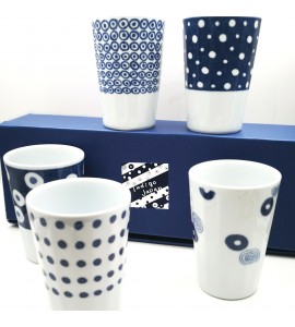 Coffret 5 mugs japonais 250 ml