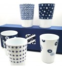 Coffret 5 mugs japonais 250 ml