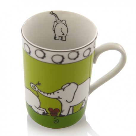 Mug enfant vert éléphant