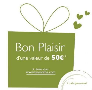 Bon cadeau 50 Euros