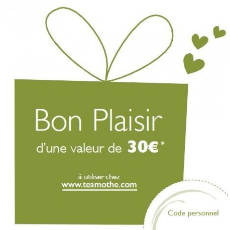 Bon cadeau 30 Euros