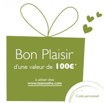 Bon cadeau 100 Euros