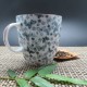 Tasse bleue japon avec anse