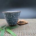 Tasse bleue japon 150ml motif volutes