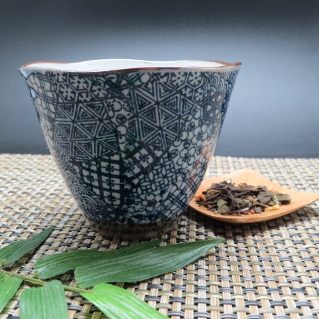 Tasse bleue japon 150ml