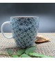 Tasse bleue japon avec anse